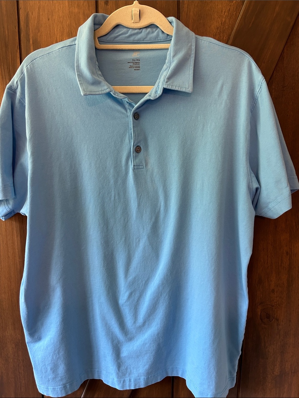 Light Blue Men's Polo Shirt